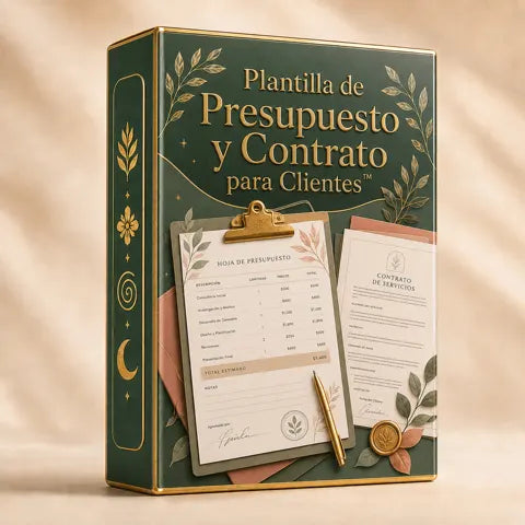 Plantilla de Presupuesto y Contrato para Clientes